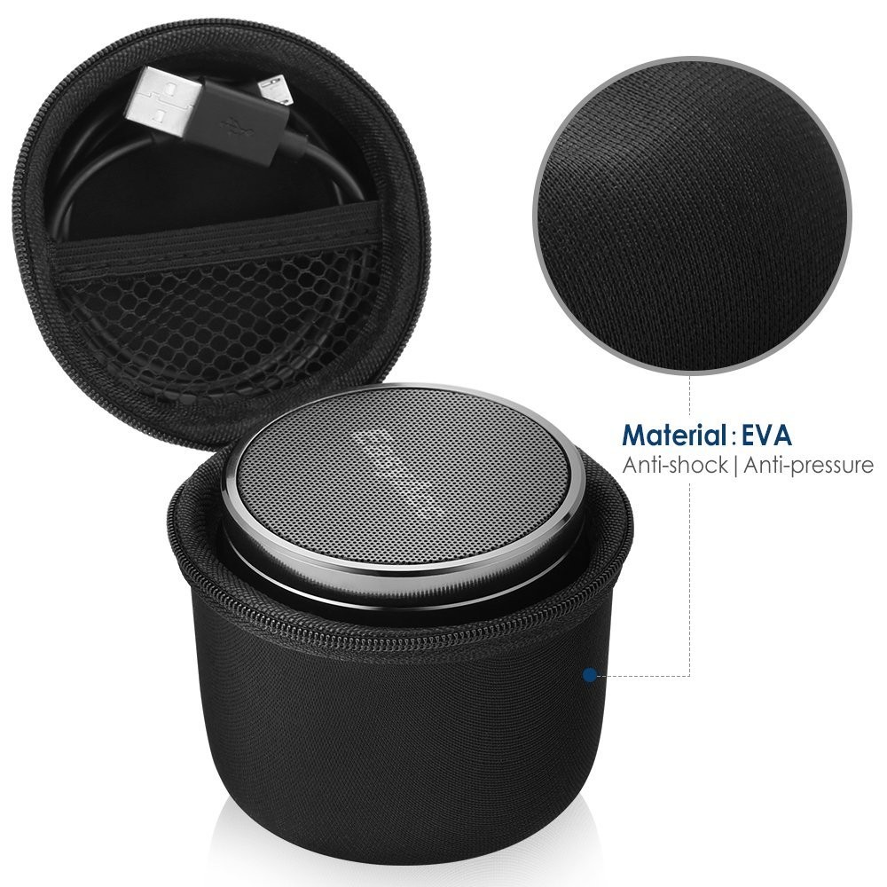 Tragen Fall Tasche Case Für Anker SoundCore Mini/August MS425/EasyAcc Mini Bluetooth Lautsprecher Shockproof Simpeak Bluetooth Lautsprecher Tasche Blau Eva